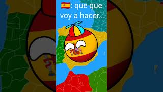 Día de La Hispanidad en Countryballs 12 de Octubre countryballs humor shorts viral [upl. by Kentiggerma94]