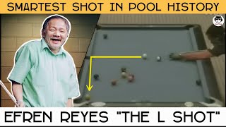 Efren Reyes Smartest amp Most Amazing Shot in Pool History [upl. by Lorelei]