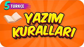 5 Sınıf Türkçe Yazım Kuralları 2022 [upl. by Scandura]