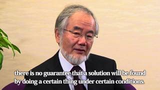 Message from Yoshinori Ohsumi THE 2012 KYOTO PRIZE [upl. by Heidi]