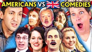 Americans Watch British Comedies For The First Time  React [upl. by Carn]