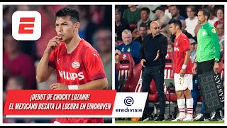 Hirving Lozano entra de cambio bajo la ovación del PSV ¡Llegó el debut de Chucky  Eredivisie [upl. by Inaej]