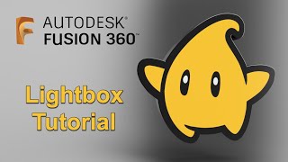 Fusion360  Lightbox Tutorial Template Included [upl. by Ita222]