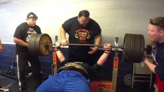 Blaine Sumner  765 LB Bench Press [upl. by Cypro]