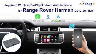 How to Install Land Rover Discovery Harman Wireless Apple CarPlay Android Auto Retrofit JoyeAuto [upl. by Aurelius]