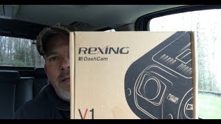 REXING V1 Car Dash Cam Installation [upl. by Trill]