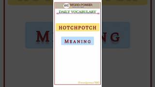 hotchpotch meaning vocabulary englishlanguage dailyvocabularywords shorts english [upl. by Eceinej]