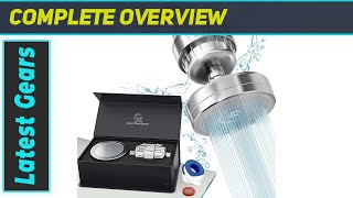 AquaHomeGroup Luxury Filtered Shower Head Set  The Best Shower Upgrade [upl. by Boyden]