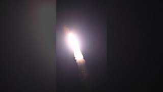 Testing an Unarmed Minuteman III Ballistic Missile ICBM at Vandenberg Space Force Base Calif [upl. by Atlee]