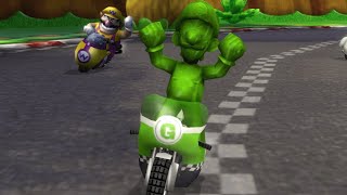 Gooigi Luigis Mansion 3 in Mario Kart Wii [upl. by Adriane]