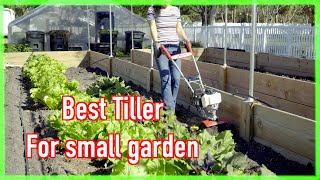 What is the best tiller for small garden Tilling is so much easier [upl. by Sawyor]