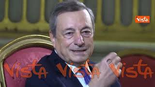 Draghi quotLEuropa è da reinventarequot ecco cosa ha detto lex premier [upl. by Ellerret761]