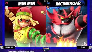 FLOR Min Min vs INCURSI0 Incineroar  KO Fight Night Qualifier 3 [upl. by Seema788]