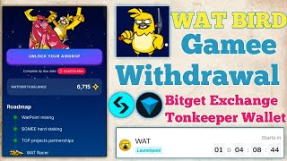 Wat withdrawal in bitget wat withdrawal process gamee withdrawal in bitget Game withdrawal bitget [upl. by Komsa]