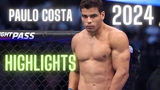 Paulo Costa The Powerhouse  Top UFC Knockouts amp Highlights [upl. by Stefanac]