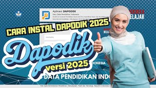 CARA MUDAH INSTAL DAPODIK 2025 UNTUK OPERATOR PEMULA [upl. by Winonah]