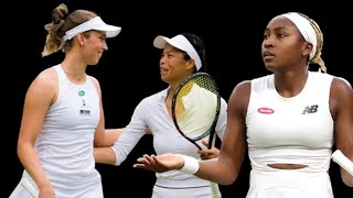 Hsieh SuWei  Elise Mertens vs Jessica Pegula  Coco Gauff  Doubles  Wimbledon 2024 [upl. by Raknahs]