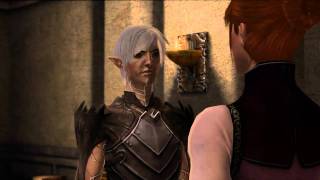 Dragon Age II Act 2  Fenris Rival Mage Romance Scene [upl. by Teplica]