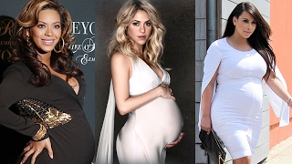 Top 10 Most Beautiful Pregnant Celebrities  Pastimers [upl. by Yecart]