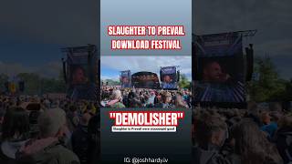 DEMOLISHER  DOWNLOAD FESTIVAL 2024 SlaughterToPrevail AlexTerrible DownloadFestivalTV [upl. by Maurine]