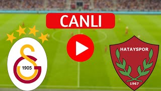 🔴 GALATASARAY HATAYSPOR MAÇINI CANLI İZLE [upl. by Einiffit469]