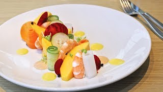 Andaman Prawn and Mango Salad by Chef Phatsakorn Tatiyaphak [upl. by Neyud290]