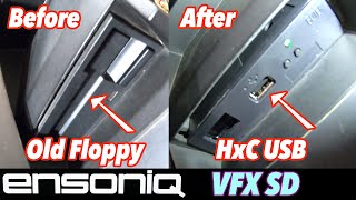 Ensoniq VFX SD  USB Floppy Drive Emulator Installation [upl. by Clyde149]