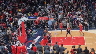 Live Demar DeRozan Game Winner vs Wizards at the game [upl. by Liliane]