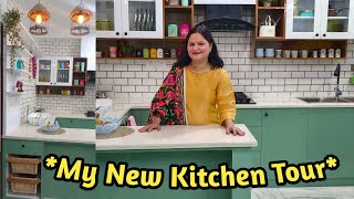 My New Kitchen Tour  नए किचन को बहतरीन बनाने और सजाने के टिप्स  Kitchen Organization Ideas [upl. by Enaitsirhc427]