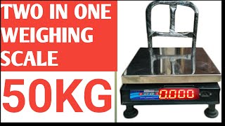 50kg two in one digital weighing scalebenefits how use [upl. by Martz214]