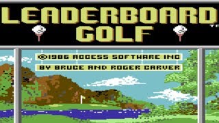 C64  Leaderboard Golf Course 1 Remastered TGC2019 [upl. by Mcquillin]