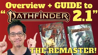 Overview  HOW TO USE the Pathfinder Remaster books Player Core and GM Core Rules Lawyer [upl. by Francie]