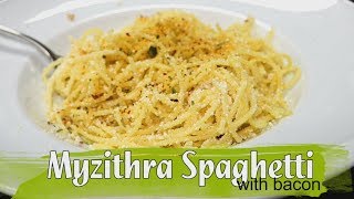 Myzithra Spaghetti with Bacon Old Spaghetti Factory [upl. by Oiziruam388]