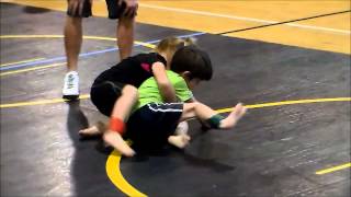 Voss Smith Vs Lea Schneider  AJJ Grappling Tournament  November 9 2012 [upl. by Aelhsa]