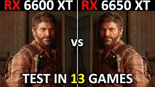 RX 6600 XT vs RX 6650 XT  Test in 13 Games at 1080p  The Ultimate Comparison 🔥  2024 [upl. by Akenehs]