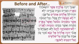 What is the Masoretic text  Biblical Hebrew QampA with eTeacherBiblicalcom [upl. by Joanie981]