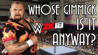 Whose Gimmick is it Anyway  Bam Bam Bigelow WWE 2K18 [upl. by Nannahs]