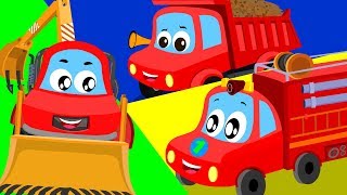 Truck Song  Little Red Car Shows For Toddlers  Cartoon Video For Children by Kids Channel [upl. by Oleg593]