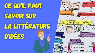 LA LITTÉRATURE DIDÉES  ce qu’il faut savoir pour le BAC de français et pour BRILLER en société [upl. by Eiclud]