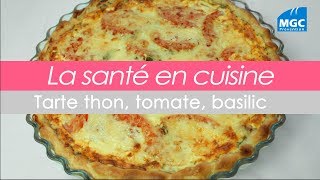 Tarte thon tomate basilic [upl. by Kendra]