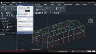 MIDAS nGen  Part 2 Steel Plant Structure in Tagalog BC amp Load [upl. by Lemhar]