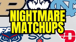 The biggest nightmare matchup for Purdue UConn and North Carolina in the NCAA Tournament [upl. by Hinckley81]