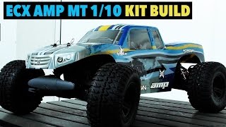 ECX AMP MT 110 2WD Kit build time lapse [upl. by Bracci]