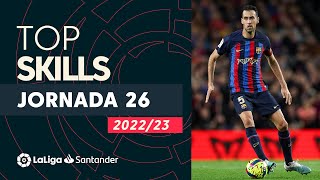 LaLiga Skills Jornada 26 Busquets Pedraza amp Morata [upl. by Anidal771]