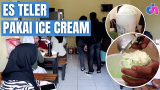 Viral Perpaduan Es Cream Dan Es Teler Yang Bikin Ngiler  Diskursus Network [upl. by Yelserp]