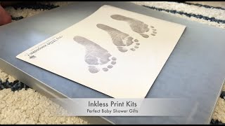 Inkless Print Kit for baby hand and footprints [upl. by Niamreg378]