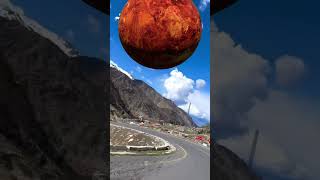 Fluid planet pressure universe astronomy planet pressure special effects shorts [upl. by Ateuqram]