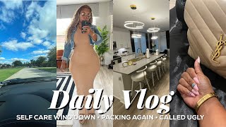 SELF CARE amp WIND DOWN • SOMEONE CALLED ME UGLY 😂• PACKING YET AGAIN  Gina Jyneen VLOGS [upl. by Kauffman]