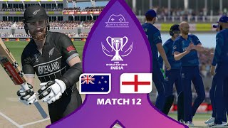 New Zealand v England  Match 12  PGE ODI World Cup 2024  Narendra Modi Stadium Ahmedabad [upl. by Trude719]