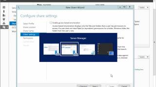 How to create and configure SMB Share on Windows server 2012 R2 [upl. by Starkey]